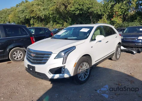 2017 Cadillac Xt5 Luxury z USA, uszkodzony, nr VIN 1GYKNBRS4HZ175265